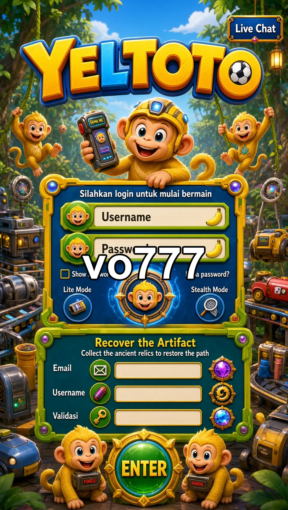 vo777 Tangkapan Layar - APK Resmi